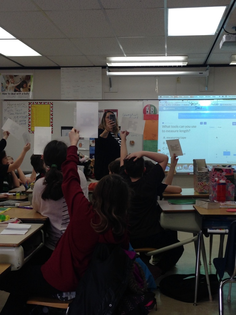 Scanning Students' Plickers Cards